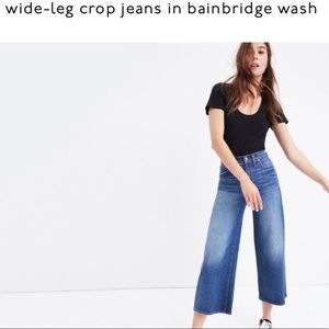 Madewell Wide-Leg Crop